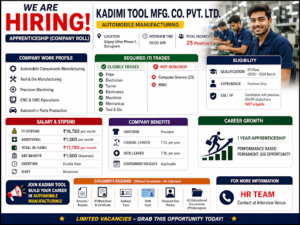 Automobile Manufacturing (ITI Trades)