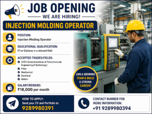 Multi Hiring -Injection Molding Operator