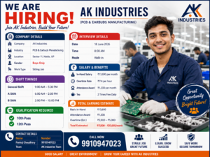 PCB & Earbuds Manufacturing-AK Industries