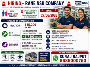 Automobile Steering Manufacturing
