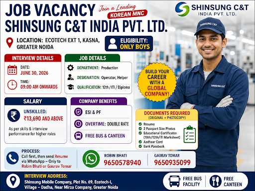 Shinsung C&T India Pvt. Ltd