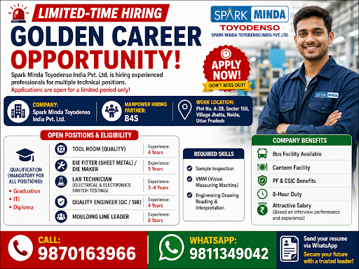 Multi Opening-Spark Minda Toyodenso India Pvt. Ltd