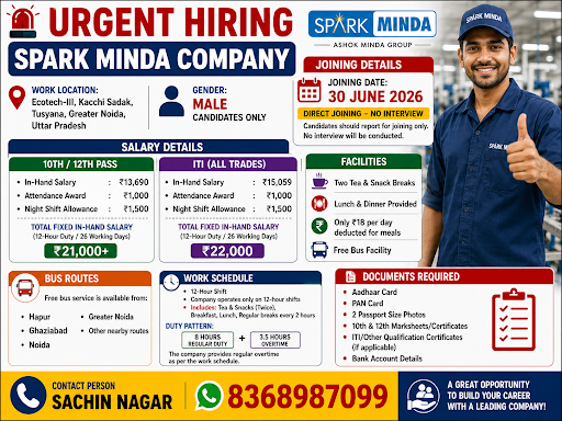 Operator-Spark Minda