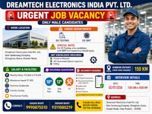 DS Testing, DS SMT-DREAMTECH ELECTRONICS INDIA PVT. LTD.