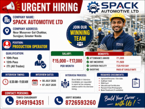 SPACK AUTOMOTIVE LTD