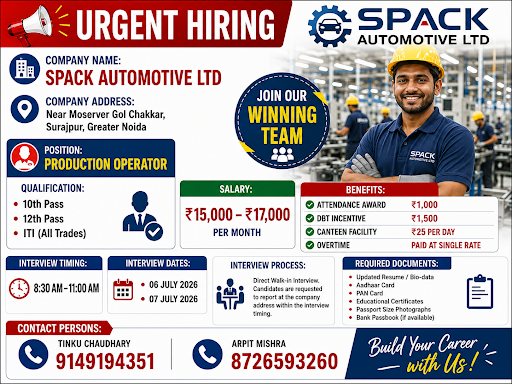 SPACK AUTOMOTIVE LTD